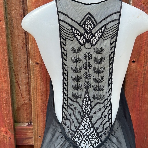 Lily White Women’s Top Size L Black - Picture 5 of 7